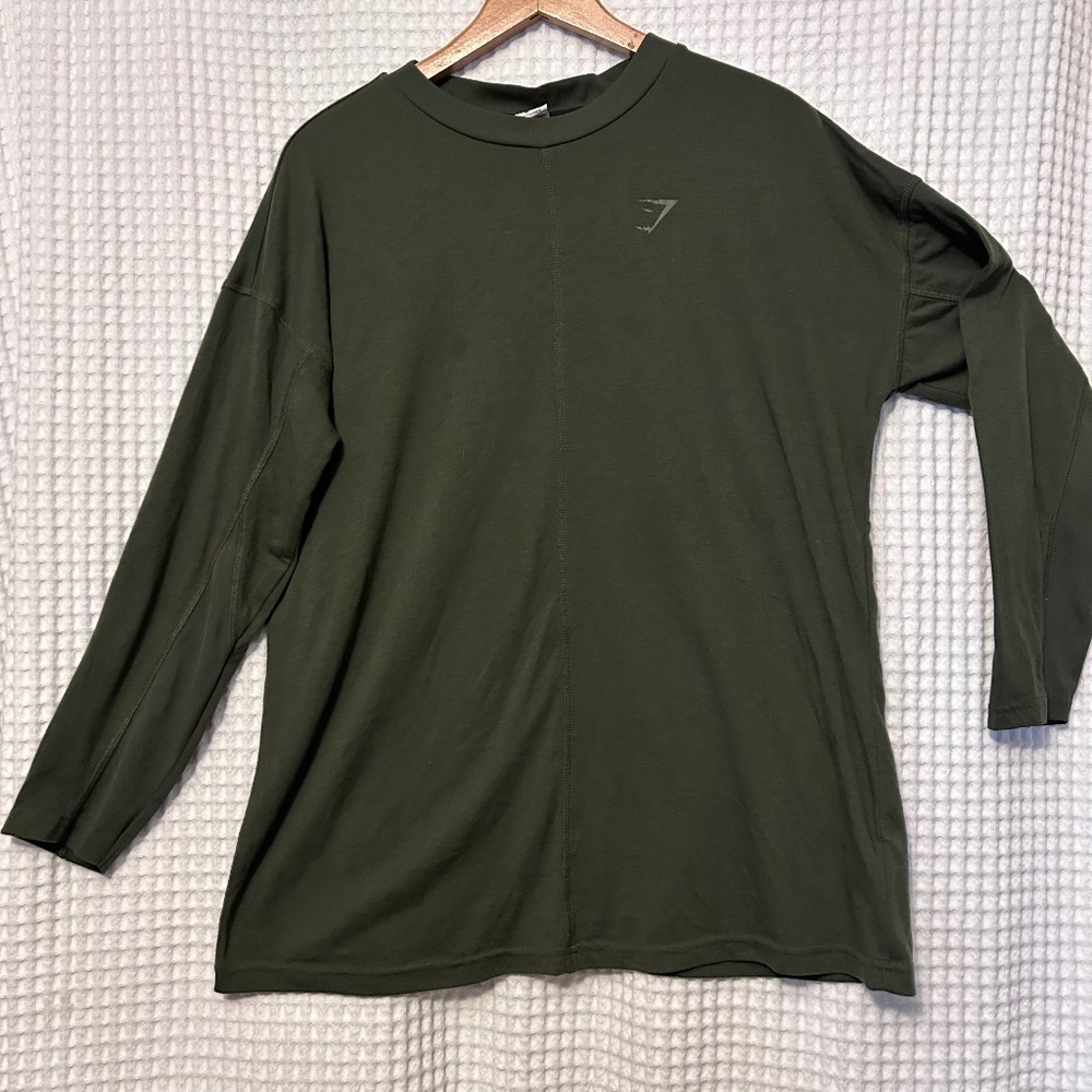 Gymshark Green Long Sleeve Men’s Size Medium
